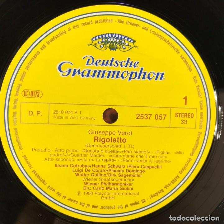 Discos de vinilo: Giuseppe Verdi ● Rigoletto ● Vinyl, LP, Stereo - Foto 8
