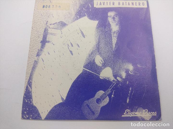 Discos de vinilo: JAVIER BATANERO/LA LLUVIA VERTICAL/SINGLE. - Foto 1