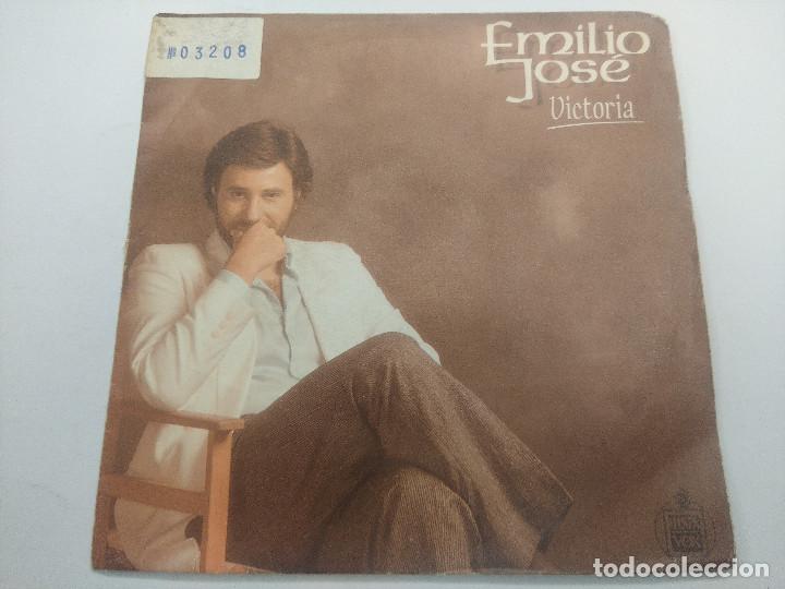 Discos de vinilo: EMILIO JOSE/VICTORIA/SINGLE. - Foto 1