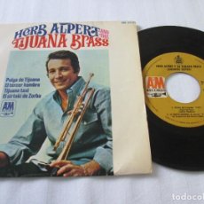 Discos de vinilo: HERB ALPERT AND TIJUANA BRASS - GRANDES ÉXITOS. EP, ED ESPAÑOLA 7” DE 1966. MUY BUEN ESTADO. Lote 362926660