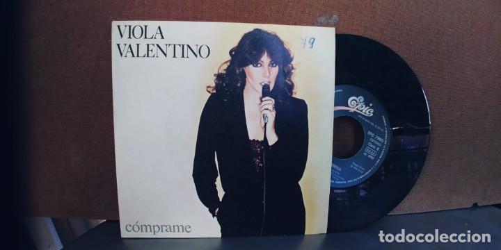 Disques de vinyle: VIOLA VALENTINO-SINGLE COMPRAME