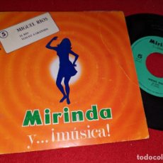 Discos de vinilo: MIGUEL RIOS EL RIO/VUELVO A GRANADA 7'' SINGLE 1969 MIRINDA PROMO PUBLICIDAD. Lote 362962635