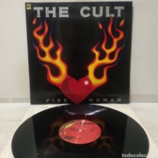 Discos de vinilo: THE CULT - FIRE WOMAN 1989 GER. Lote 363005945
