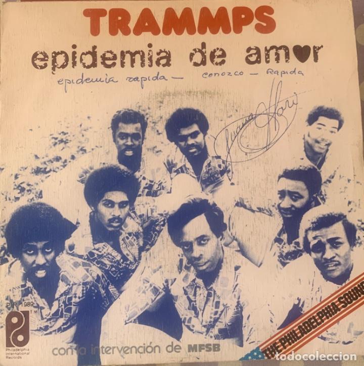 Discos de vinil: Trammps Epidemia de amor