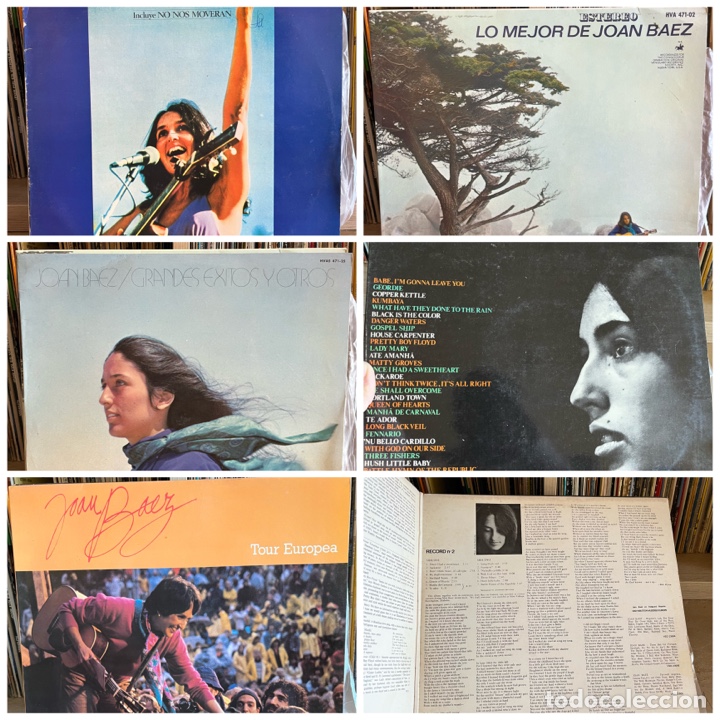 Discos de vinilo: 5 discos de Joan B&aacute;ez - Foto 1