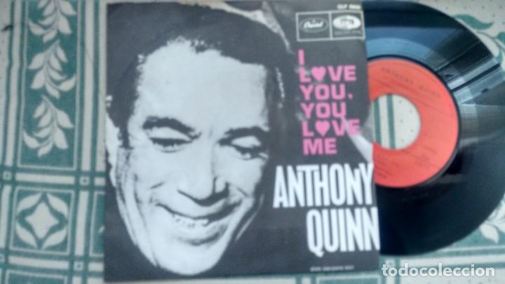 Discos de vinilo: SINGLE (VINILO) DE ANTHONY QUINN A&Ntilde;OS - Foto 1