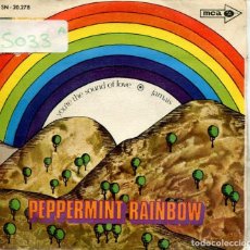 Discos de vinilo: PEPPERMINT RAINBOW / YOU'RE THE SOUND LOVE / JAMAIS (SINGLE MCA 1969). Lote 363051615