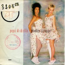 Discos de vinilo: PEPSI & SHIRLIE / GOODBYE STRANGER / DREAMING (SINGLE POLYDOR 1986). Lote 363051770