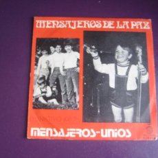 Discos de vinilo: MENSAJEROS DE LA PAZ - SG ACCION 1972 - MANOLO DIAZ - POCO USO - POP 70'S. Lote 363057305