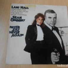 Discos de vinilo: LANI HALL, SG, NEVER SAY NEVER AGAIN + 1, AÑO, 1983, A & M - AMS 9734. Lote 363059760