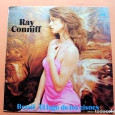 Discos de vinilo: DISCOS SINGLE - RAY CONNIFF - BRASIL/ EL LAGO DE LOS CISNES - CBS 14. Lote 363060115
