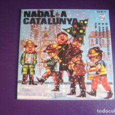 Discos de vinilo: NADAL A CATALUNYA - VILLANCICOS EN CATALAN - EP PHILIPS 1964 - SIN USO - DESEMBRE CONGELAT. Lote 363060445