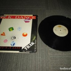 Discos de vinilo: D.K.DANCE - IT´S A LOT - MAXI - SPAIN - MAX MUSIC - LV -. Lote 363068715