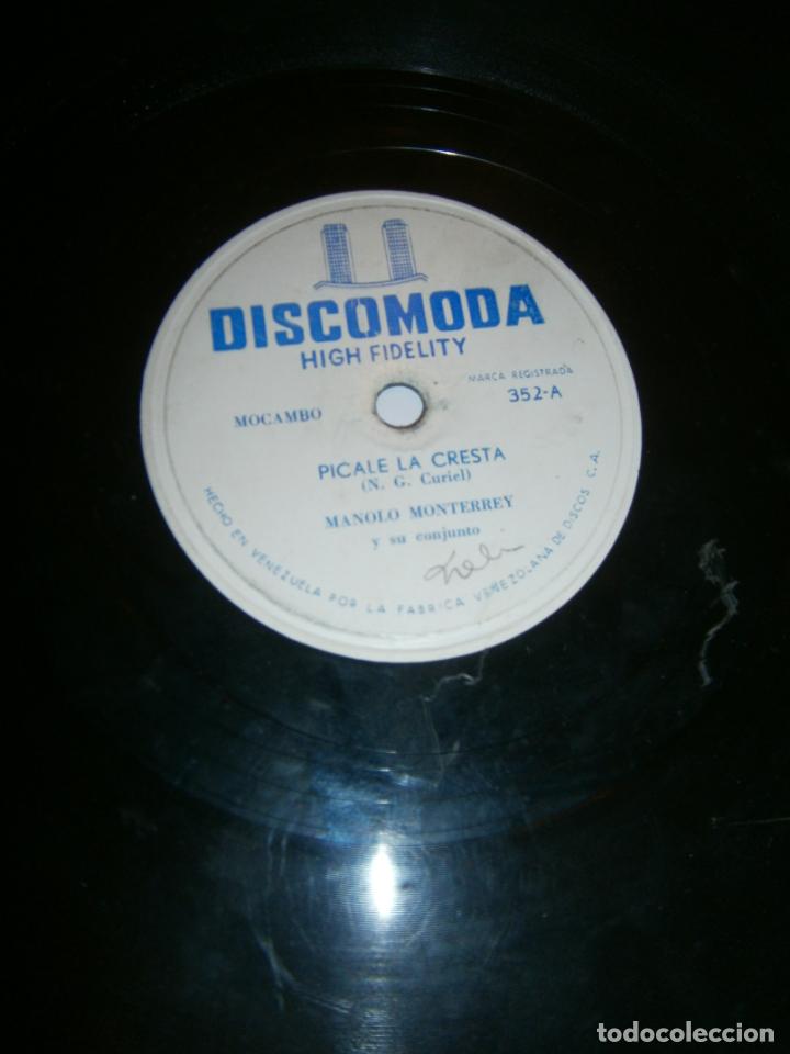 Discos de vinilo: ANTIGUO SINGLE - MANOLO MONTERREY Y SU CONJUNTO - D2 - Foto 3