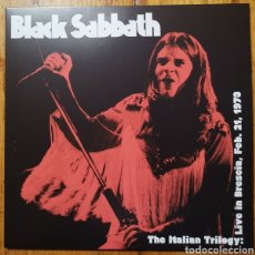 Discos de vinilo: BLACK SABBATH – THE ITALIAN TRILOGY: LIVE IN BRESCIA, FEB. 21, 1973. DOBLE LP VINILO NUEVO.. Lote 363081130