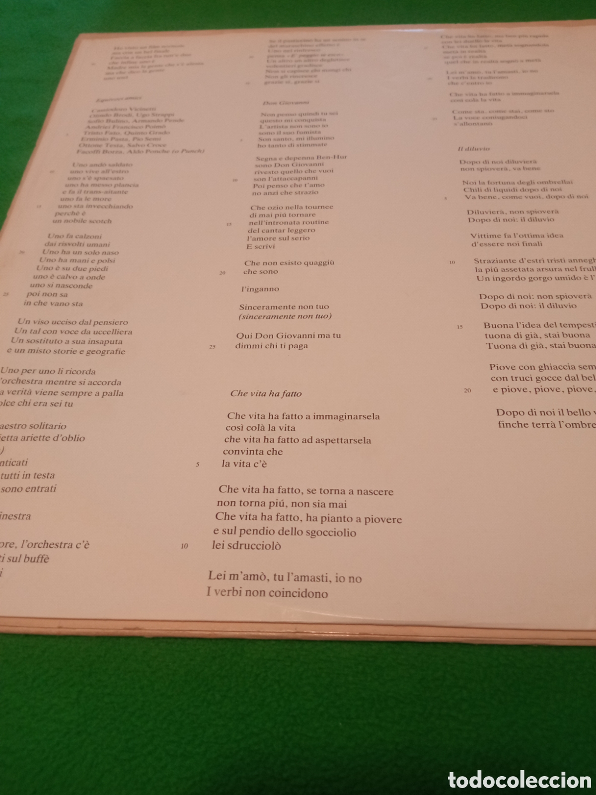 Discos de vinilo: Lucio Battisti - Don Giovanni. - Foto 4