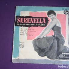 Discos de vinilo: SERENELLA + JOSE LUIS SANESTEBAN Y CONJUNTO – QUE SERÁ, SERÁ +3 - EP PHILIPS 1958 - ITALIA POP. Lote 363083220