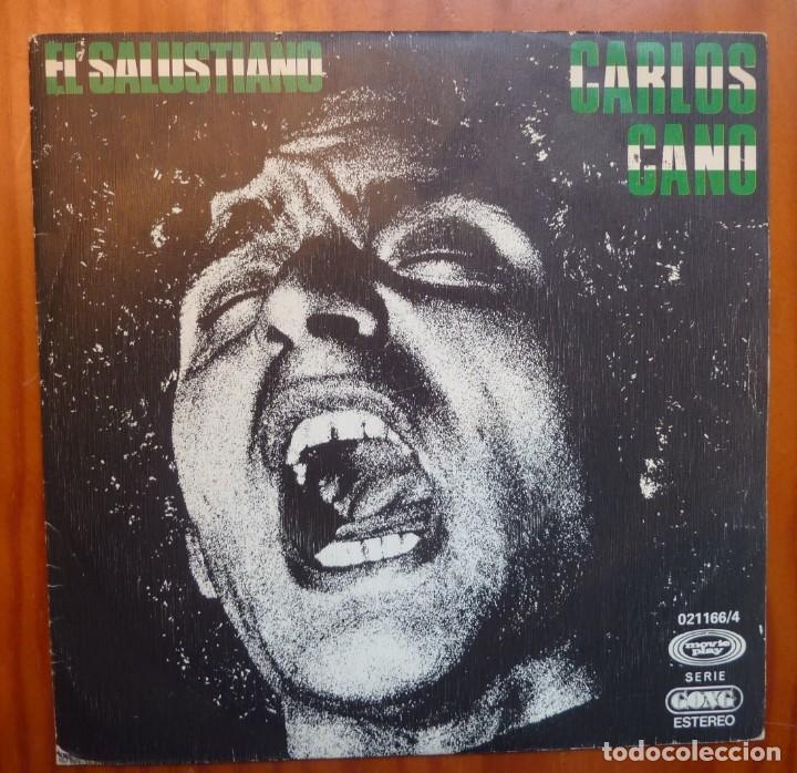 Discos de vinilo: CARLOS CANO / EL SALUSTIANO / 1977 / SINGLE - Foto 1