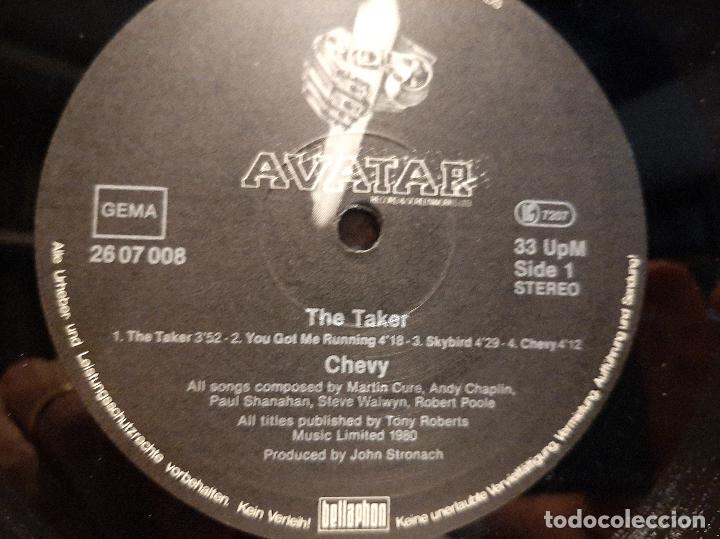 Discos de vinilo: CHEVY -THE TAKER- (1980) LP DISCO VINILO - Foto 9