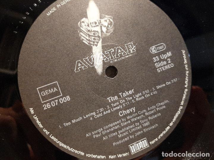 Discos de vinilo: CHEVY -THE TAKER- (1980) LP DISCO VINILO - Foto 10