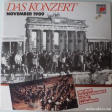 Discos de vinilo: BEETHOVEN - DANIEL BARENBOIM - DAS KONZERT (LP SONY CLASSICAL 1989). Lote 363103960