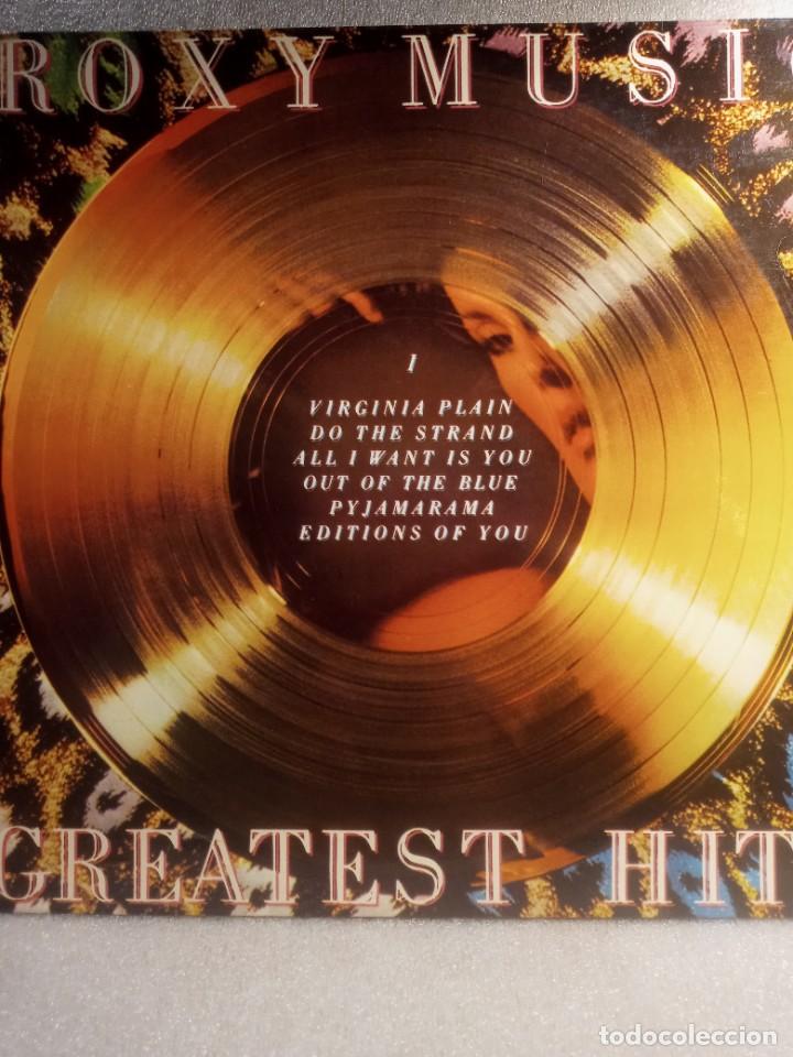 Discos de vinilo: ROXY MUSIC - GREATEST HITS. - Foto 1