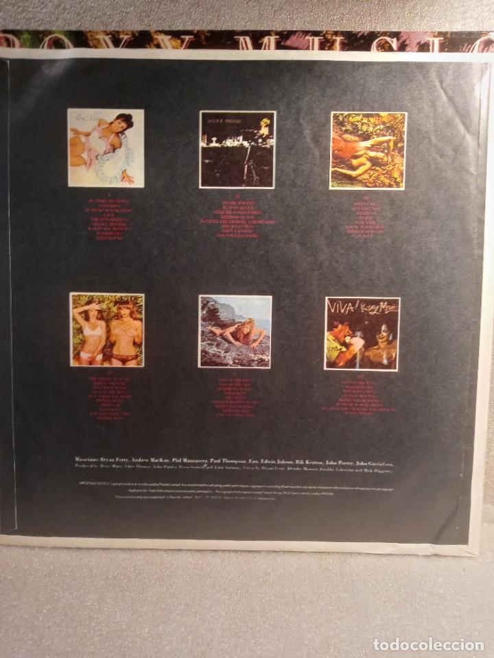 Discos de vinilo: ROXY MUSIC - GREATEST HITS. - Foto 2