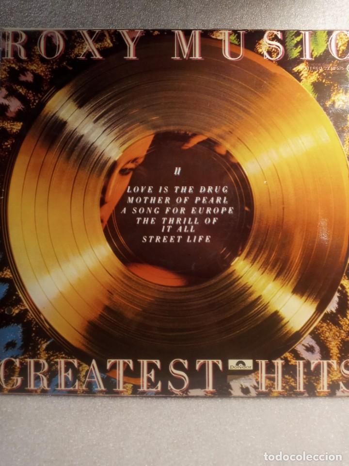 Discos de vinilo: ROXY MUSIC - GREATEST HITS. - Foto 4