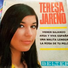Discos de vinilo: TERESA JARENO-VIENEN BAJANDO+3-BELTER 52.149-PEDIDO MINIMO 7 EUROS. Lote 363109365