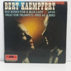 Discos de vinilo: BERT KAEMPFERT, RED ROSES FOR A BLUE LADY (POLYDOR FRANCE). Lote 363113690