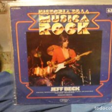 Discos de vinilo: EXPRO LP HISTORIA DE LA MUSICA ROCK 63 JEFF BECK BUEN ESTADO GENERAL. Lote 363113895