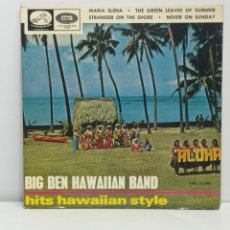 Discos de vinilo: BIG BEN HAWAIIAN BAND, MARIA ELENA (EMI 1966). Lote 363116415