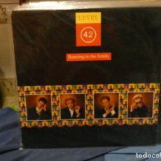 Discos de vinilo: EXPRO LP LEVEL 42 RUNNING IN THE FAMILY BUEN ESTADO GENERAL, 24. Lote 363116605