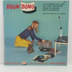 Discos de vinilo: RAYMOND GUIOT, LA CHANSON DE LARA (BOUN BOMO? FRANCE) NO.1 DE LA COLECCION. Lote 363120420