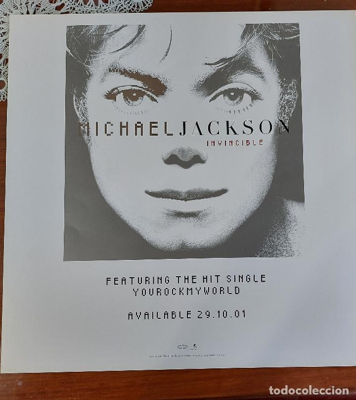 MICHAEL JACKSON- YOUR ROCK MY WORLD-DISPLAY PROMO-SOLO UNA CARA