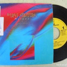 Discos de vinilo: LA GRAN AVENTURA -REINES -SINGLE 1992 PROMO 1 SOLA CARA -BUEN ESTADO. Lote 363143025