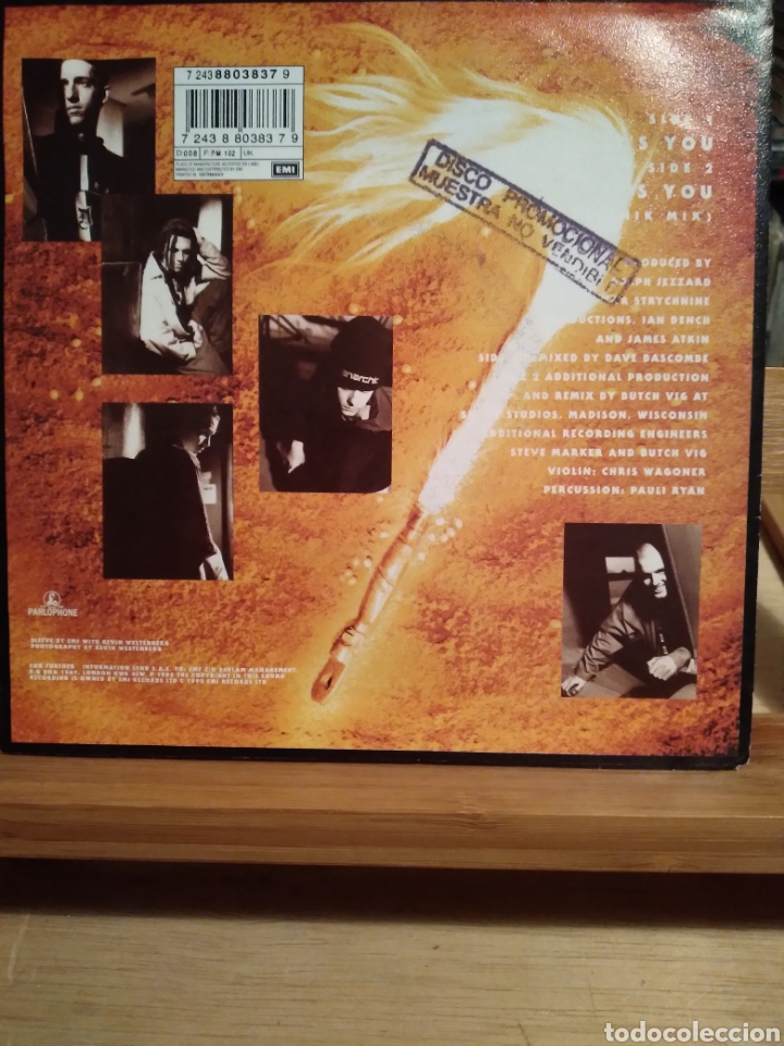 Discos de vinilo: EMF-ITS-YOU-SINGLE VINILO- - Foto 2