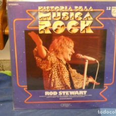 Dischi in vinile: EXPRO LP HISTORIA DE LA MUSICA ROCK ORBIS 12 BUEN ESTADO GENERAL ROD STEWART