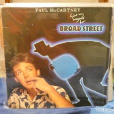 Discos de vinilo: EXPRO LP PAUL MC CARTNEY BROAD STREET BUEN ESTADO GENERAL Y ENCARTE 68 GATEFOLD. Lote 363161125