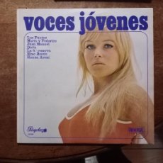 Discos de vinilo: VOCES JÓVENES - LOS PUNTOS + MARÍA Y FEDERICO + JUAN MANUEL + DOVA +..... Lote 363166035