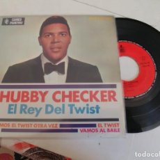 Discos de vinilo: CHUBBY CHECKER-EP BAILEMOS EL TWIST OTRA VEZ +3. Lote 363173040