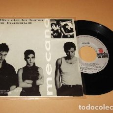Discos de vinilo: MECANO - HIJO DE LUNA - SINGLE - 1987 - SPAIN - EN BUEN ESTADO. Lote 363177810