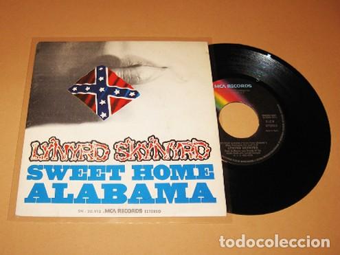 Discos de vinilo: LYNYRD SKYNYRD - SWEET HOME ALABAMA - SINGLE - 1974 - EXCELENTE ESTADO