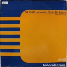 Discos de vinilo: DJ JEAN PRESENTS OLAV BASOSKI – GET MOVIN' EP - MAXI CONTAINER RECORDS SPAIN 1998. Lote 363186170