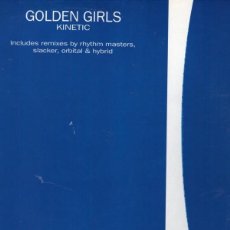 Discos de vinilo: GOLDEN GIRLS – KINETIC- MAXI-SINGLE CONTAINER RECORDS SPAIN 1998. Lote 363187765