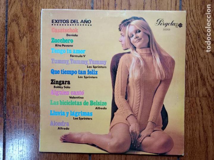 Discos de vinilo: &Eacute;xitos del a&ntilde;o - los Sprinters + Rita Pavone + F&oacute;rmula V + Daniela + Alfredo - Foto 1