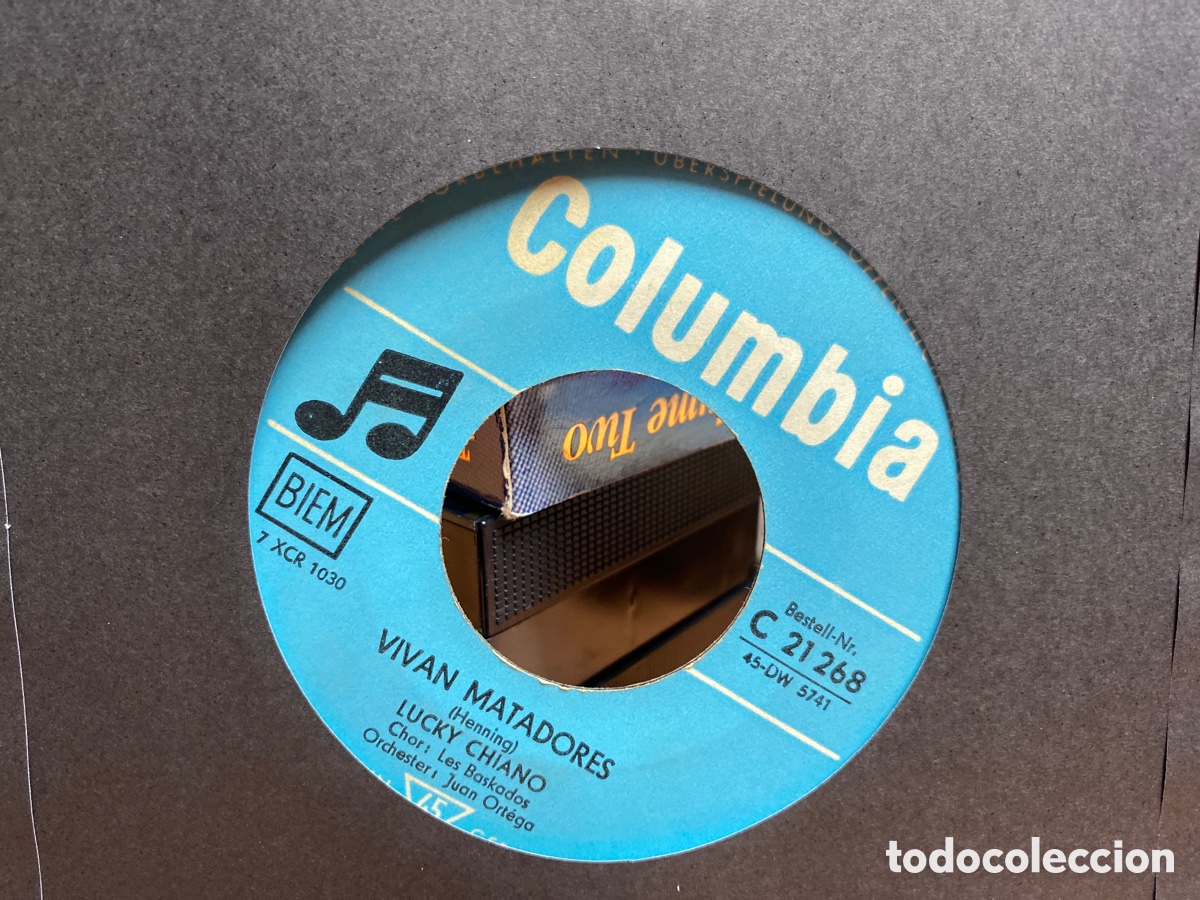 Discos de vinilo: Jacqueline DAmora - Montanyas Regaladas (7&rdquo;, Single) - Foto 3