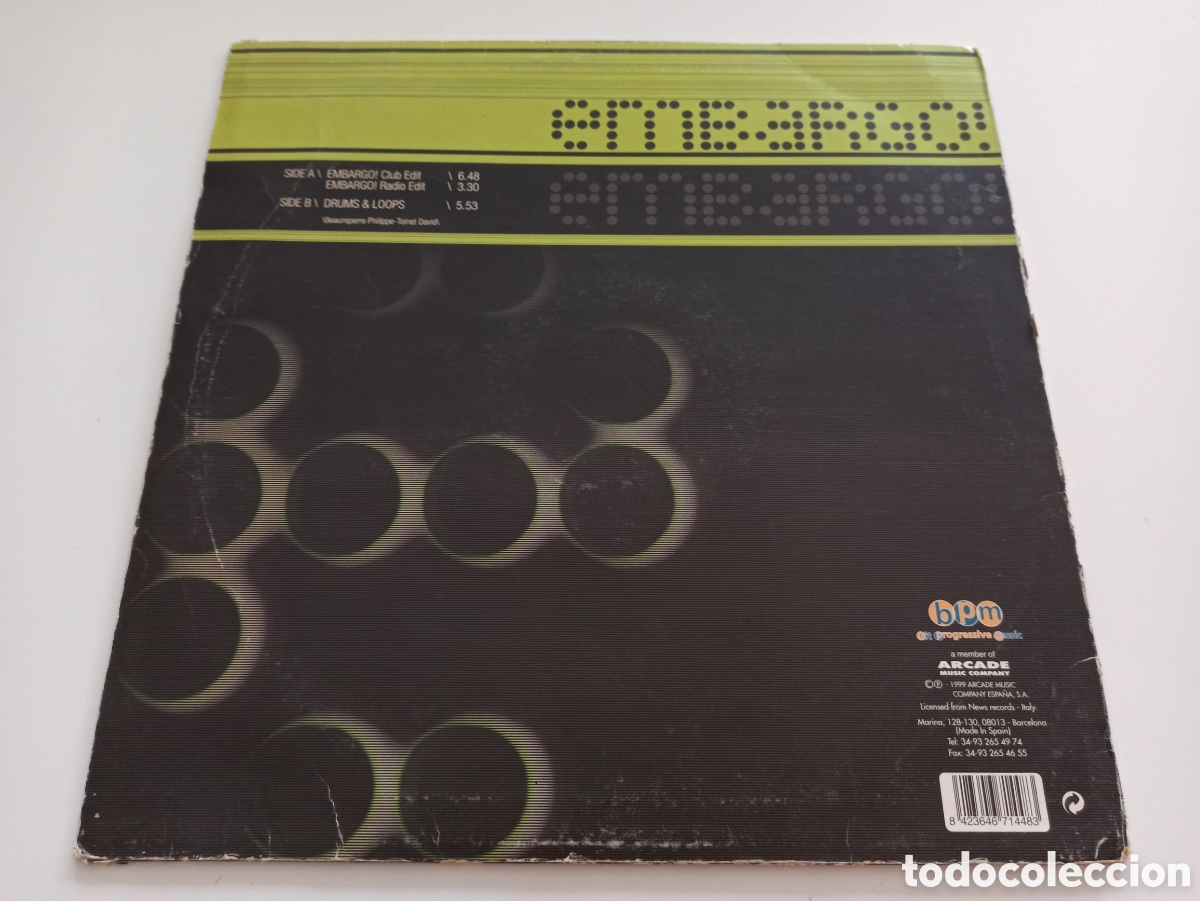 Discos de vinilo: Embargo! - Embargo! - Foto 2
