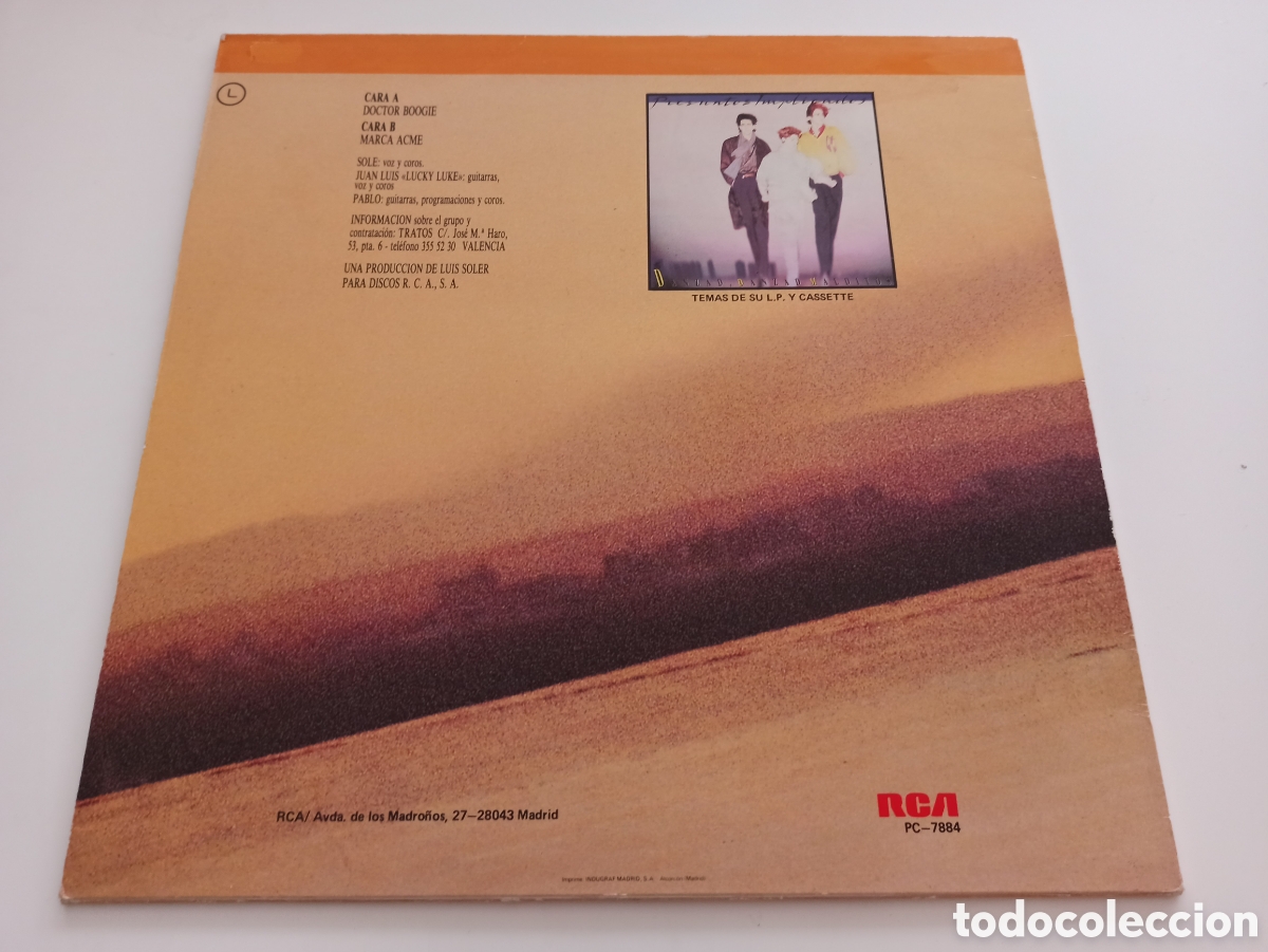 Discos de vinilo: Presuntos Implicados - Doctor Boogie - Foto 2