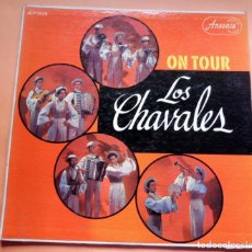 Discos de vinilo: DISCOS LP - LOS CHAVALES - ON TOUR - AUSONIA ALP 1229 - MADE IN U.S.A. - CUERDAS DE MI GUITARRA. Lote 363220120